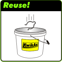 Remove Step 2 - Drop clip into bucket for reuse on next job